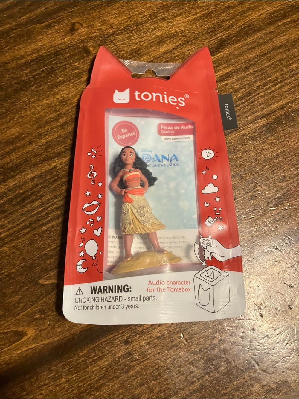 Tonies Moana in Spanish Audio Character - sealed